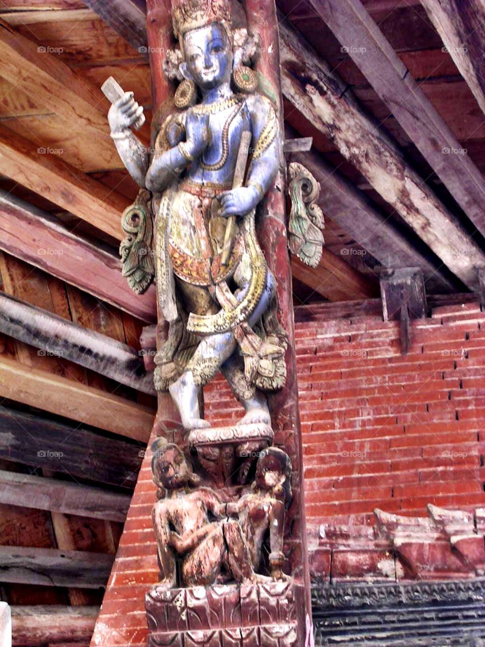 Durbar square. Before the earthquake