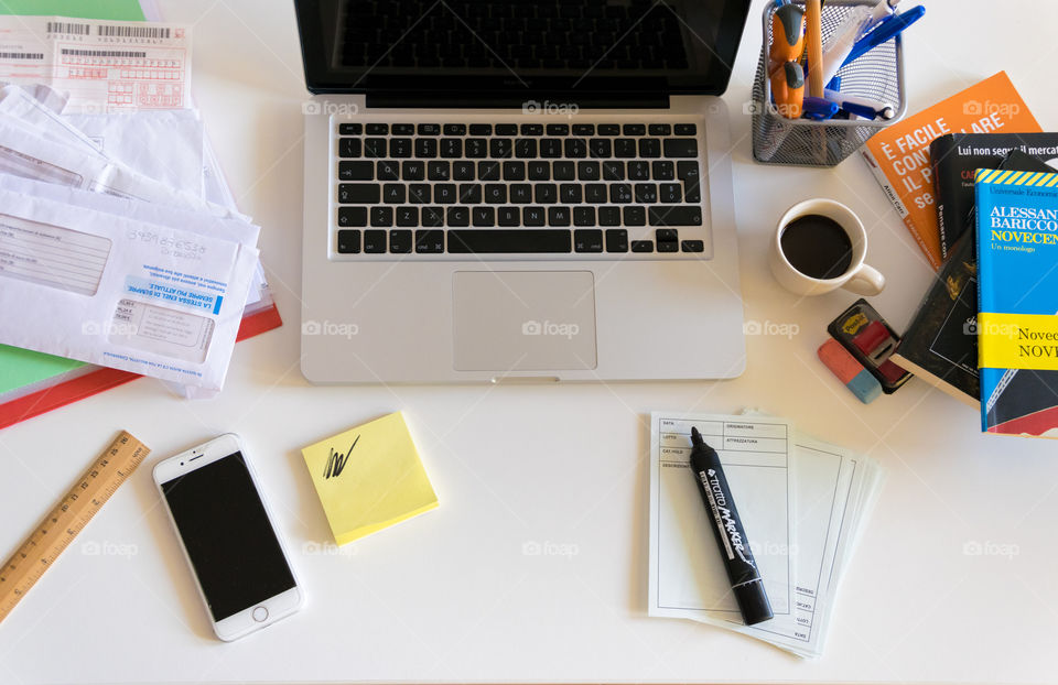 My desk while I work