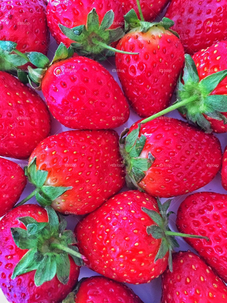 Close-up of strawberries