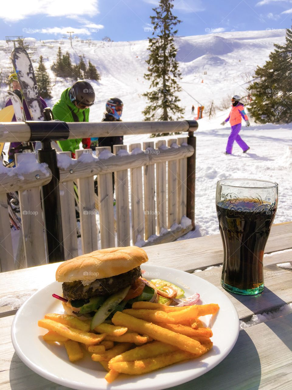 Ski lunch
