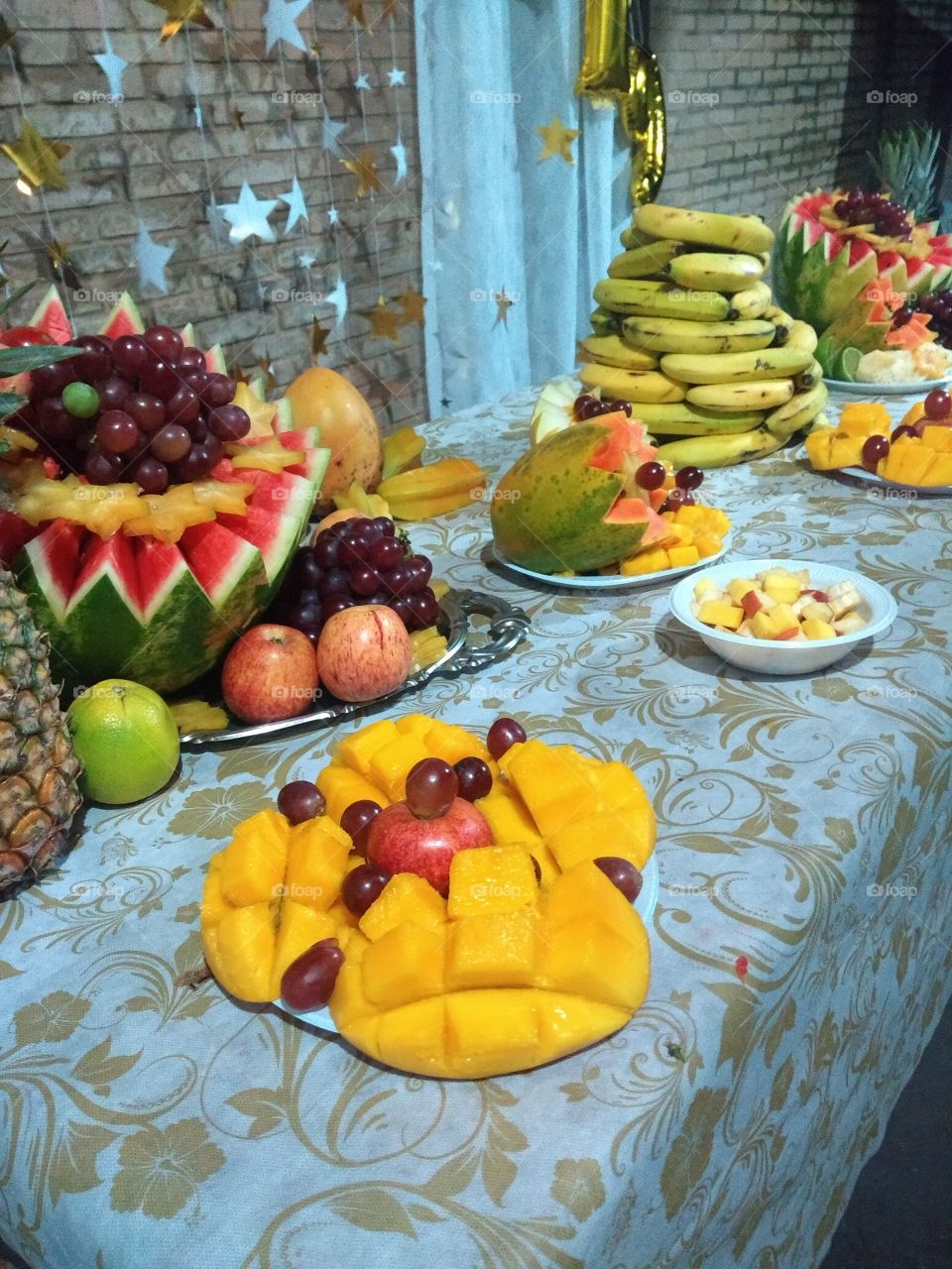 Banquete de frutas