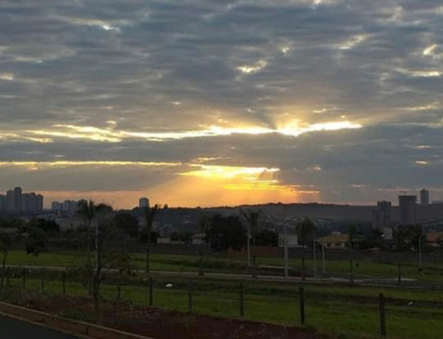 Sunset and clouds 