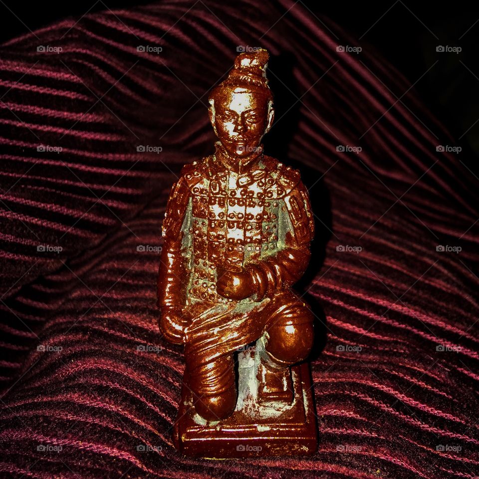 The bishop whispered.