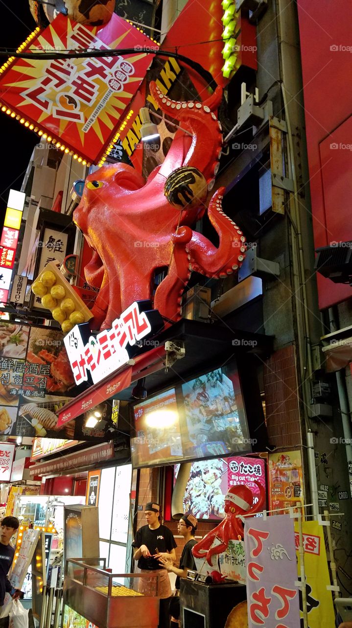 Octopus specialty restaurant