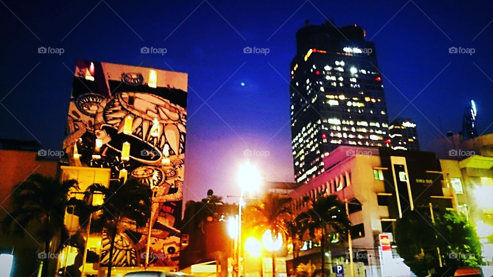 tiny moon in the middle