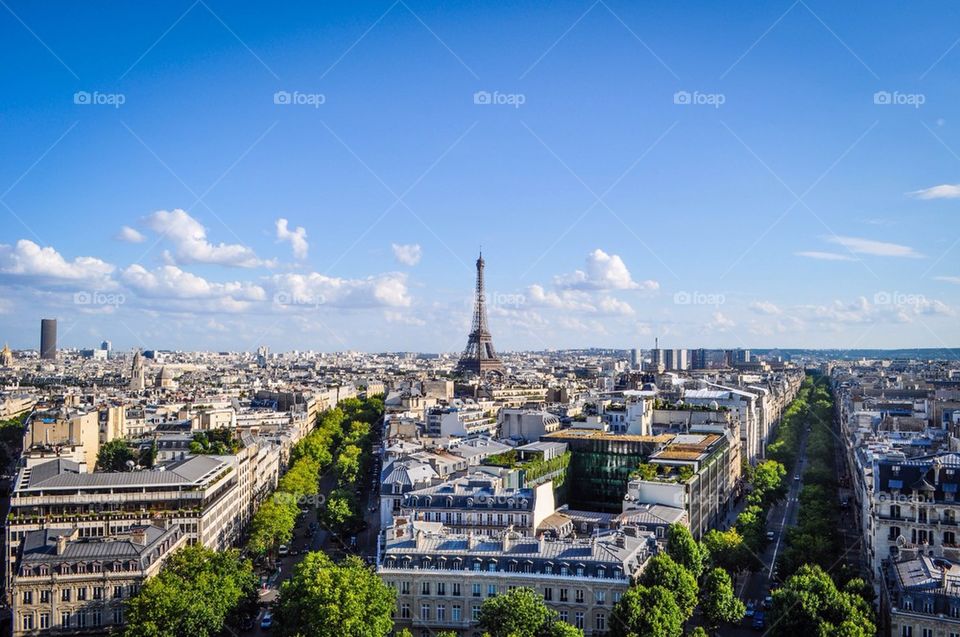 city france paris eiffel tower by themalama