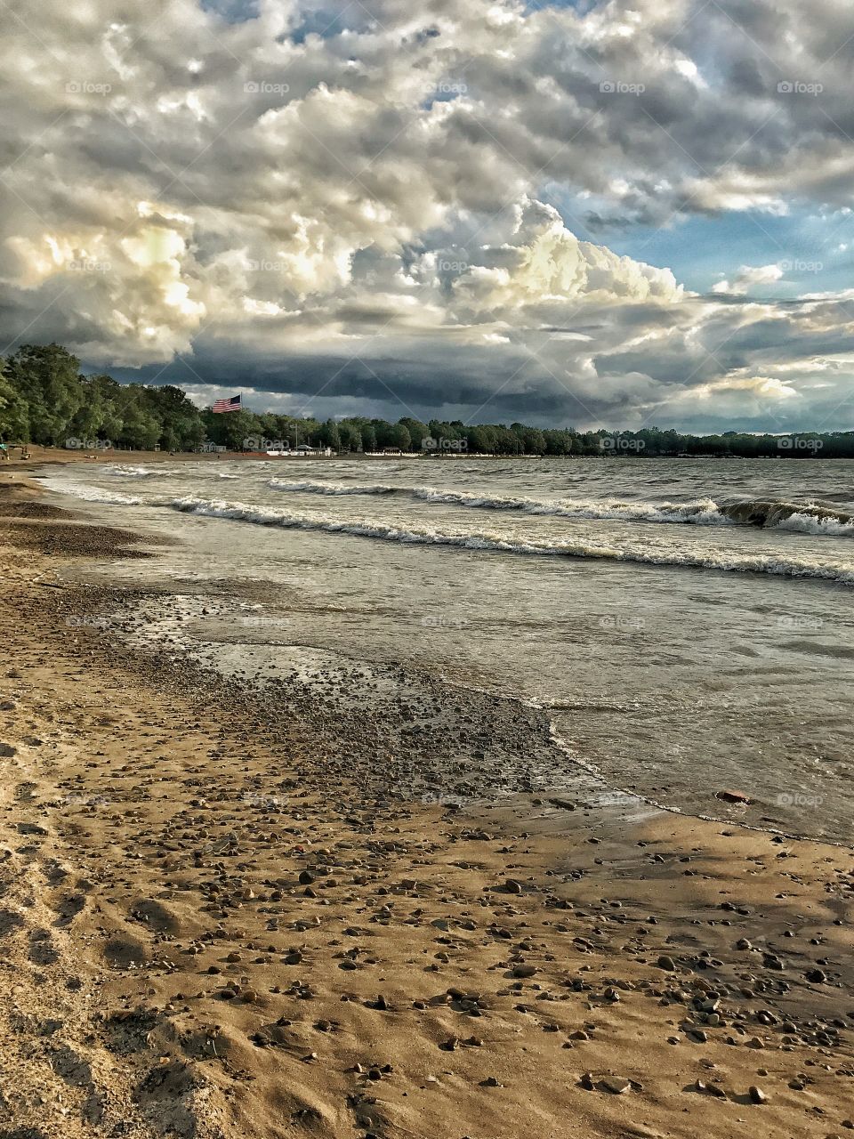 Lake Erie beach