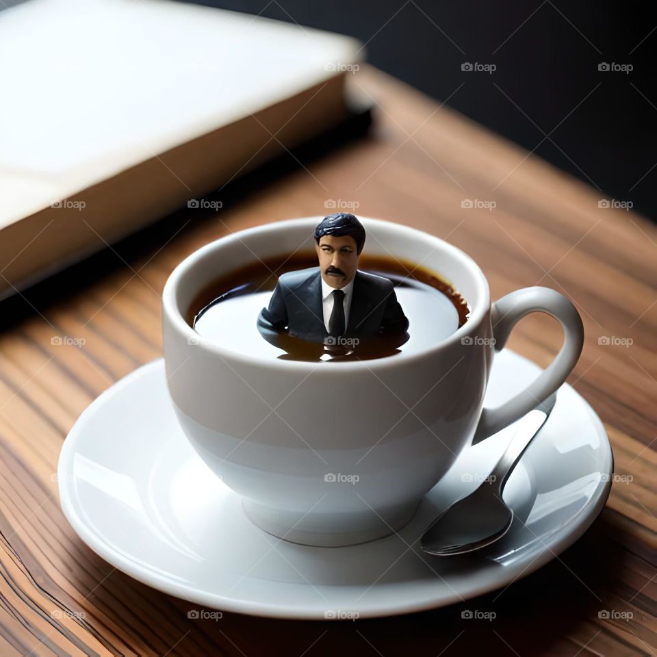 A coffee bath for Monday blue