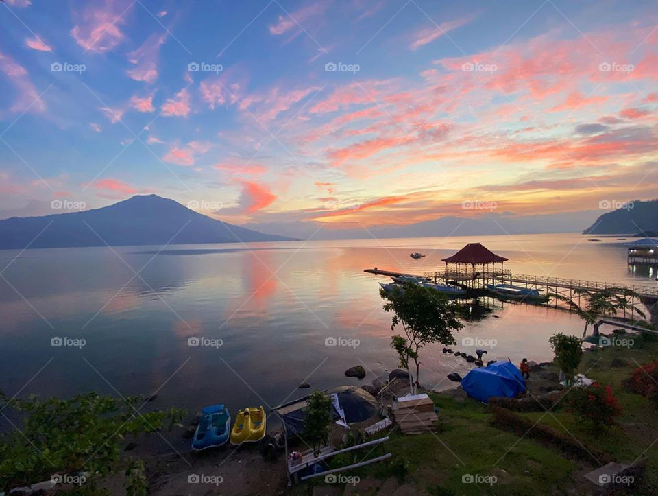 Lake Ranau, Indonesia