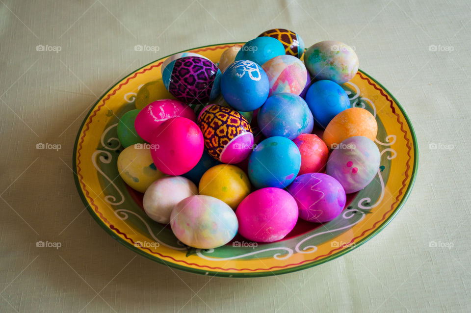 Signs of Spring Easter Eggs