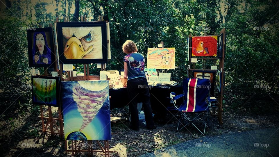 Art Show at the nature center