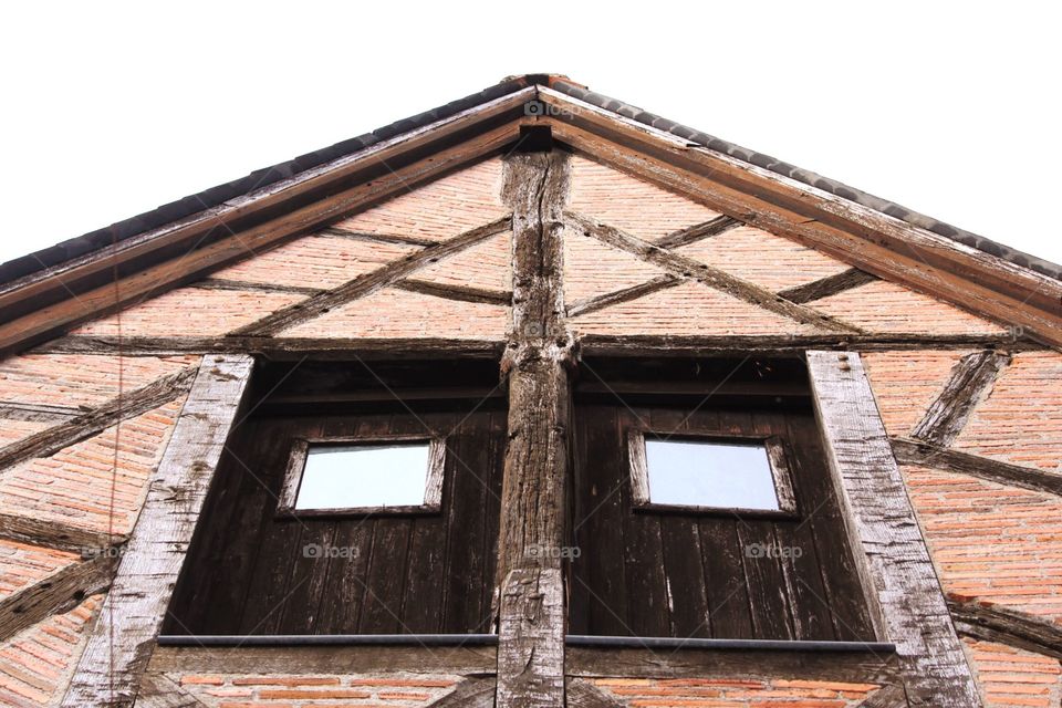 House, Window, Building, Wood, Expression
