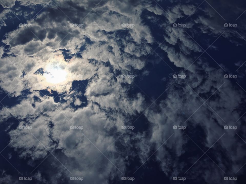 Low angle view of cloudscape