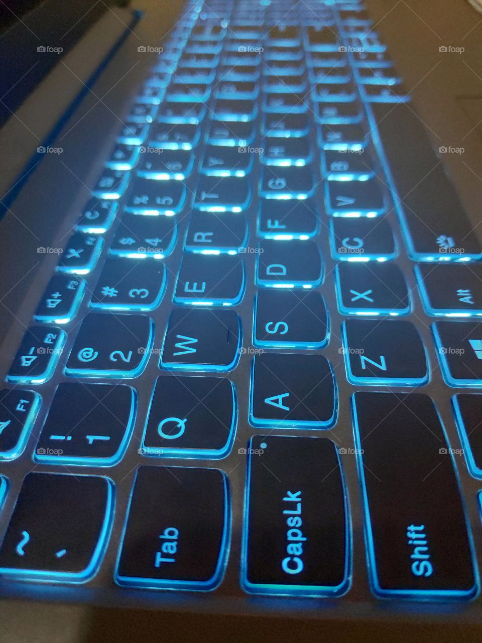Blue Backlight Keyboard
