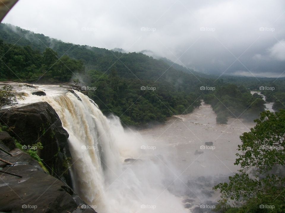 thirparapu falls (punnakai mannan falls) in Kerala
