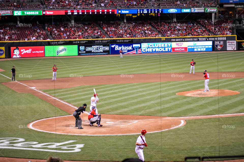 Cincinnati Reds baseball stadium in Cincinnati, Ohio United States