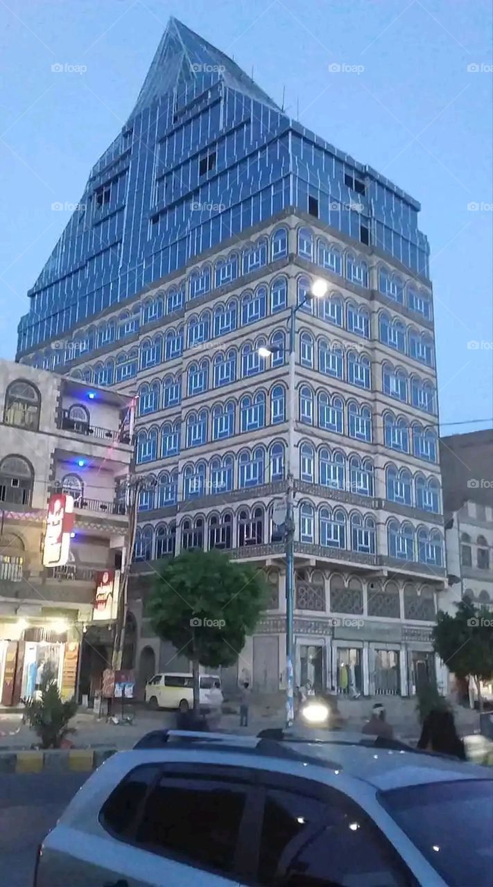 Glory be to God, the magnificent and picturesque view and the natural green trees are a view that is nothing more wonderful than it