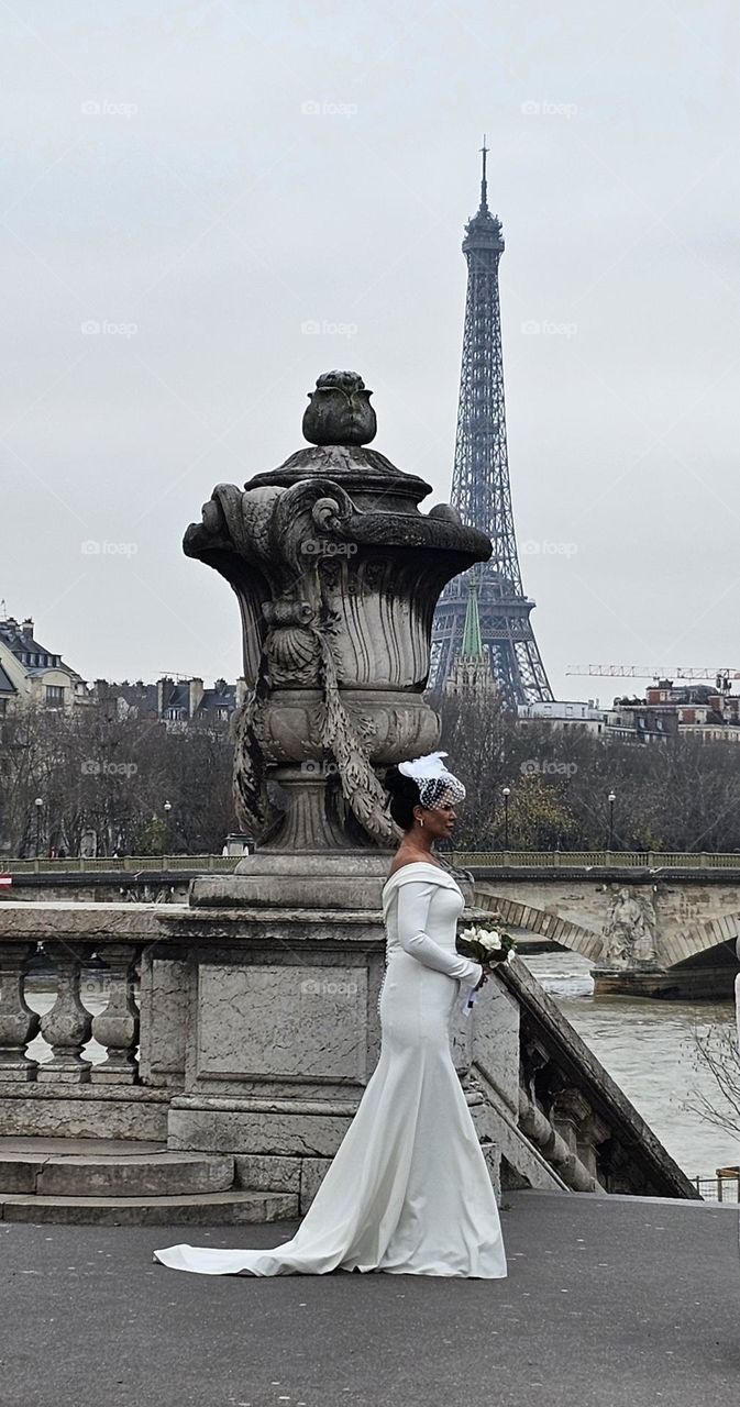 mariée à Paris