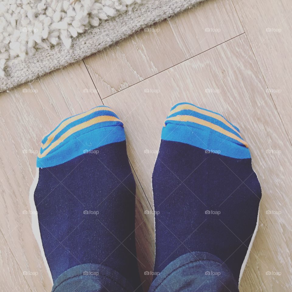 Feet and socks