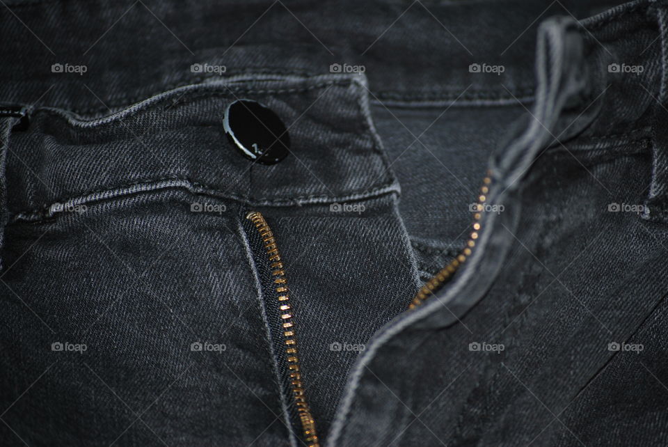 Black denim