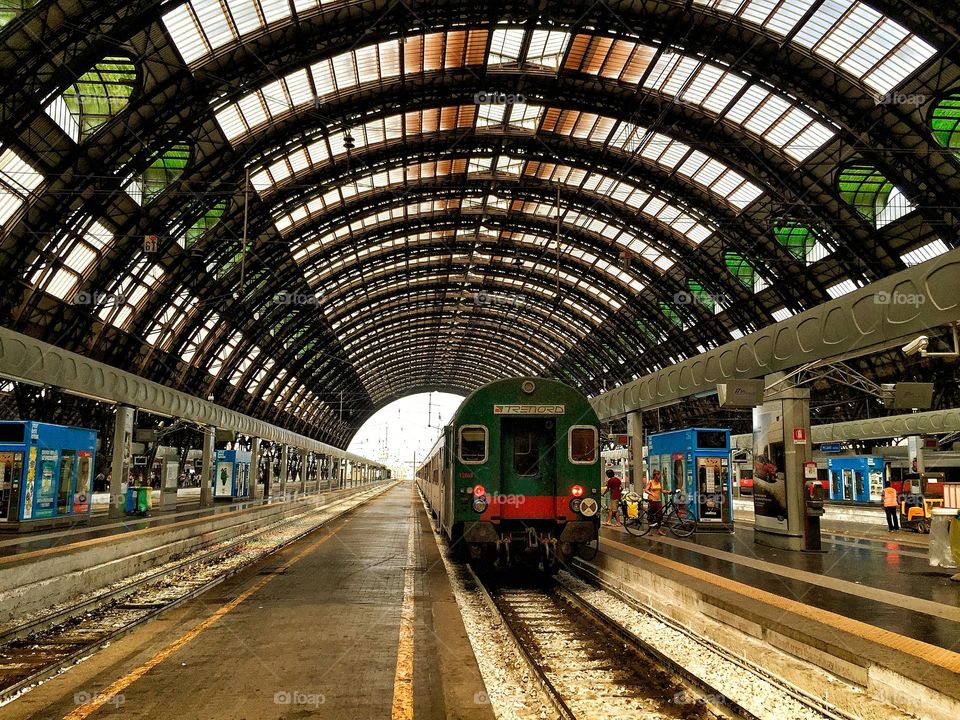 Milan Train Station, Italy 