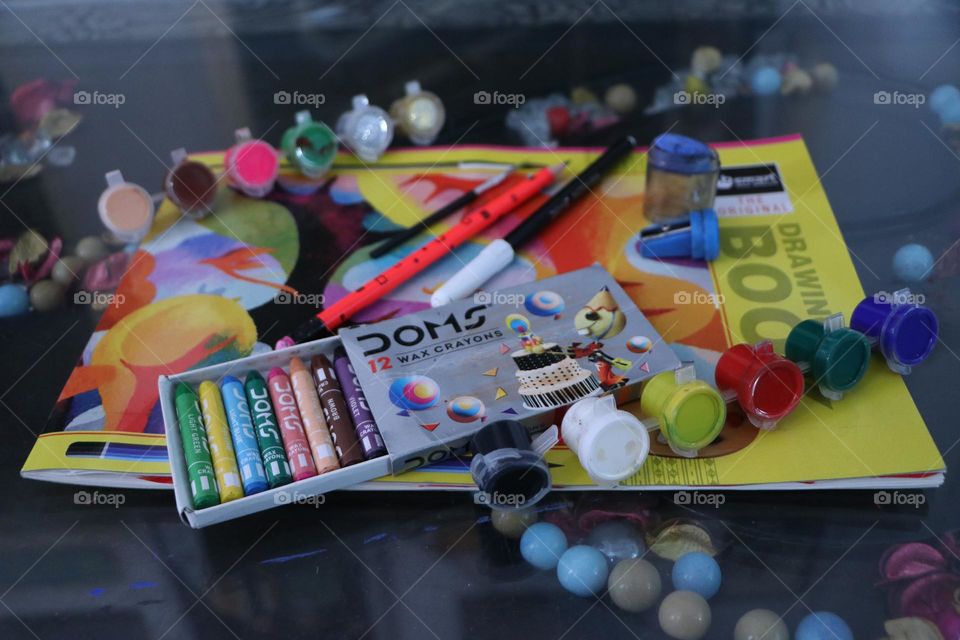 my art book and colors : artist