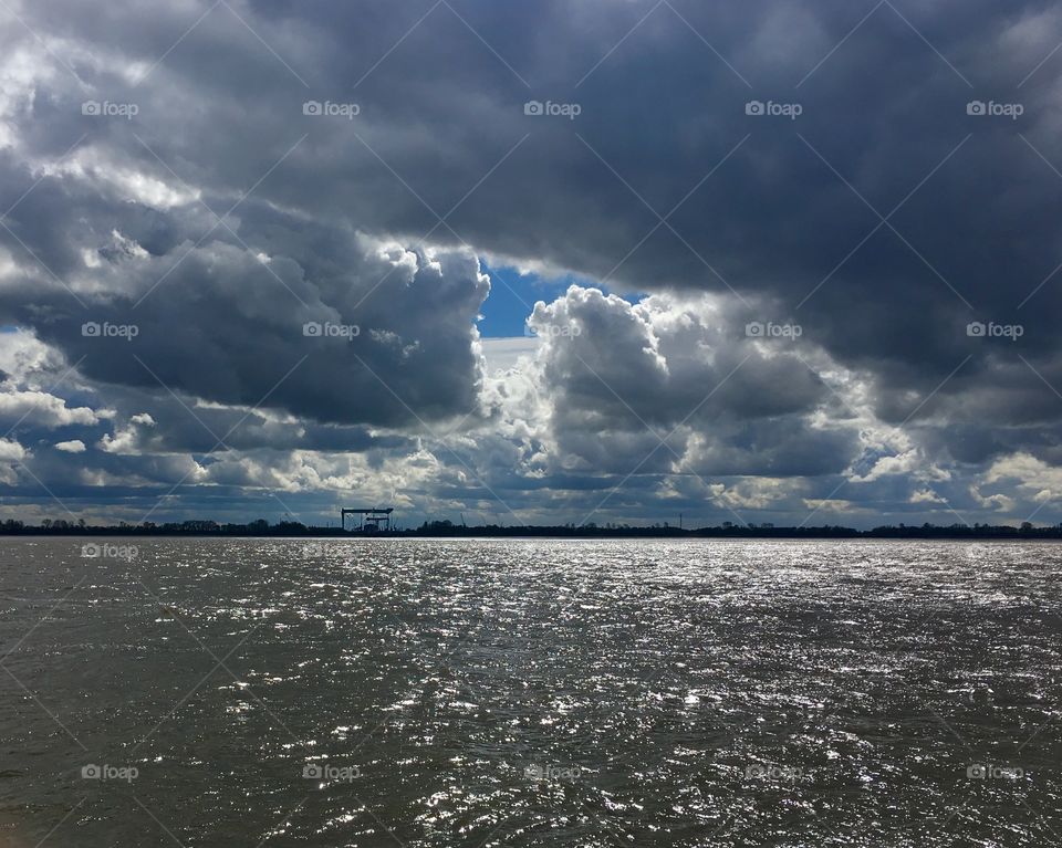 Hamburg.Elbe.Blankenese 