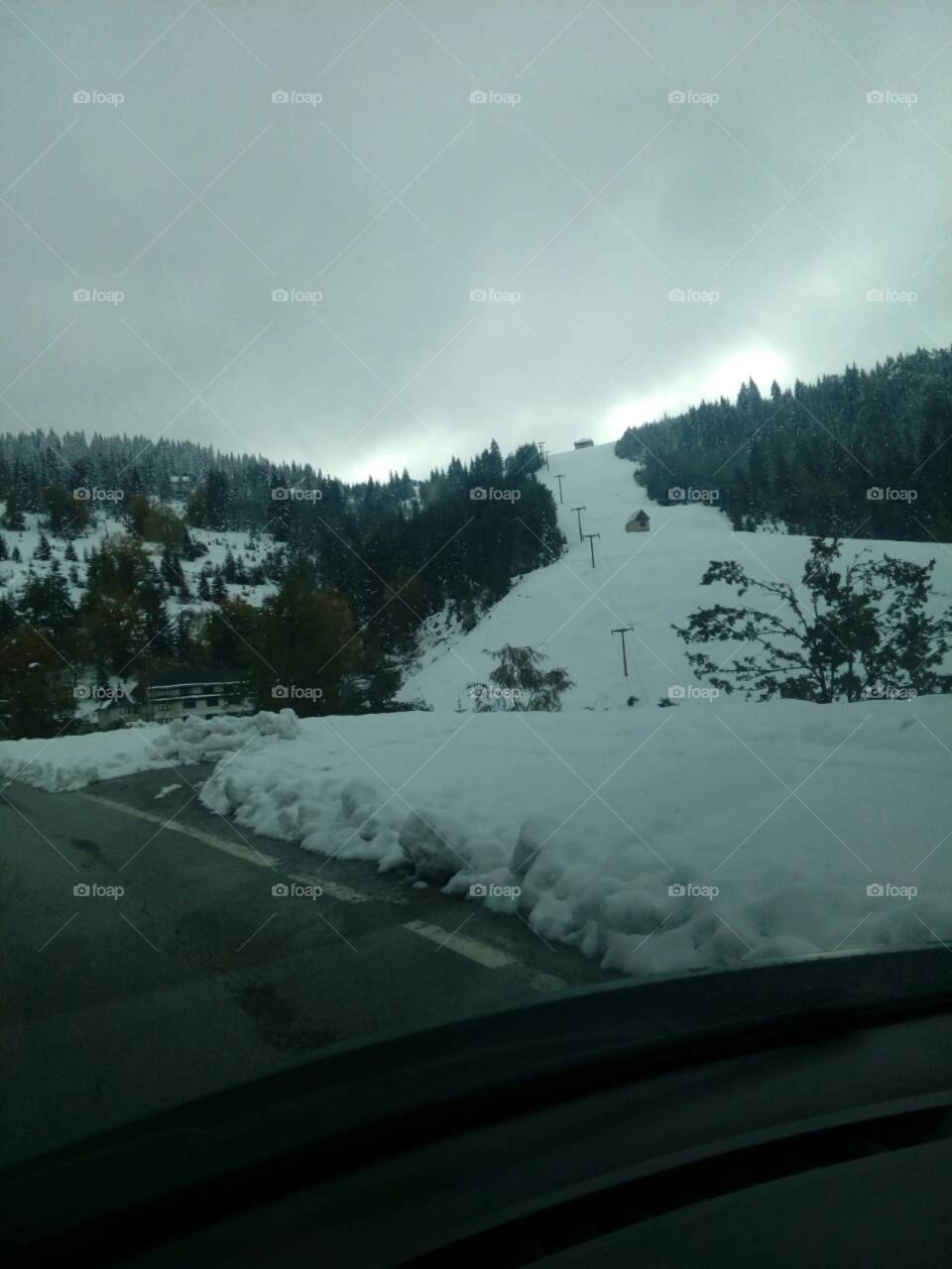 landscape ski