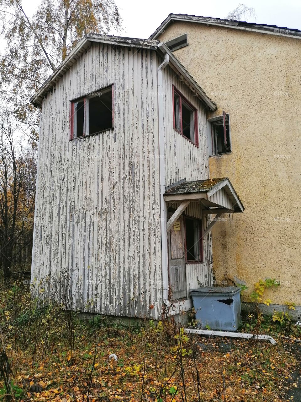 Abandoned old kindergarten. A sad sight when allowed to decay unusable.