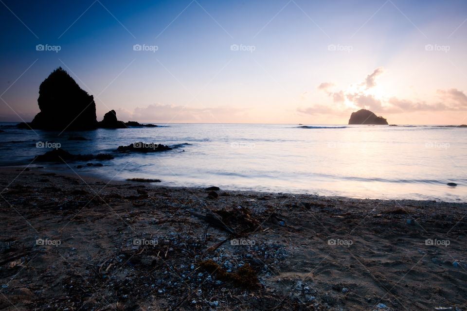 Long exposure before sunrise