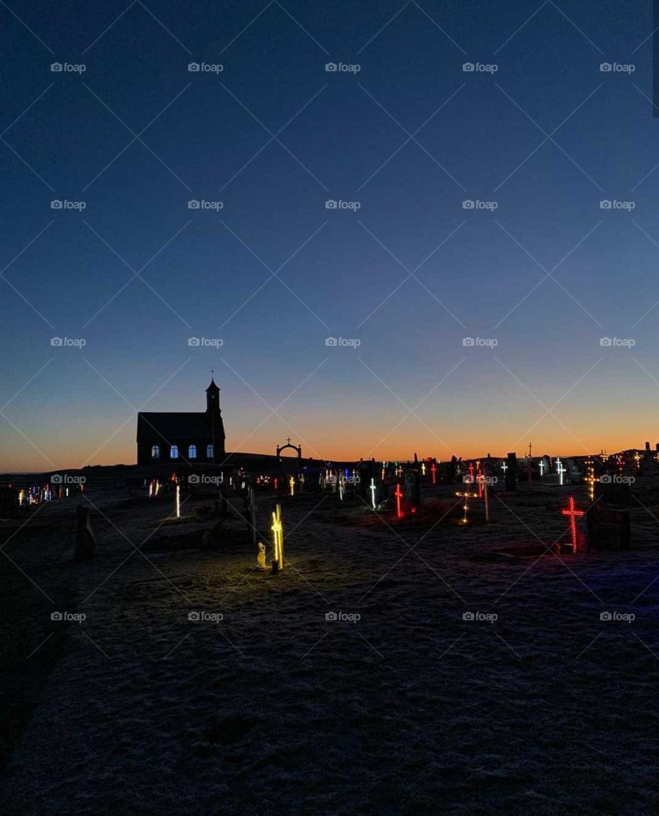 Navidad led en el norte