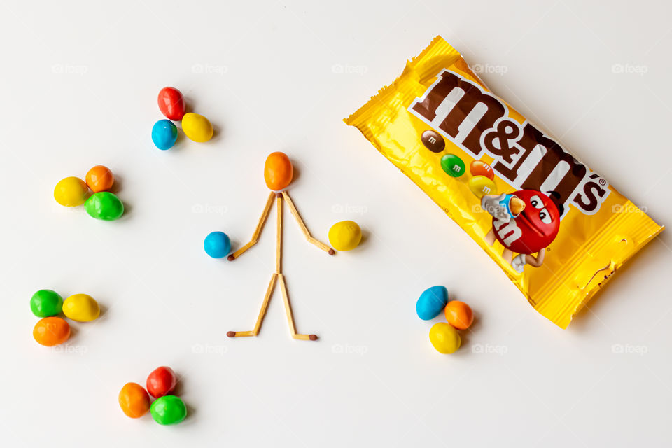 Have fun with M&M's.