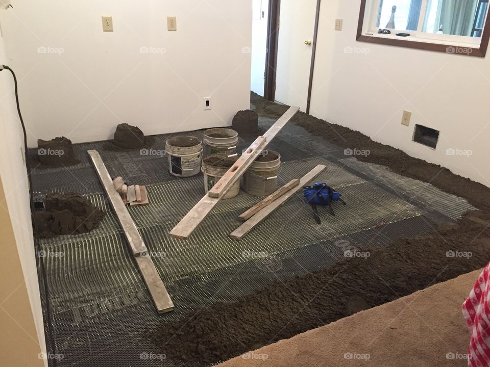 A great reno begins with a new floor