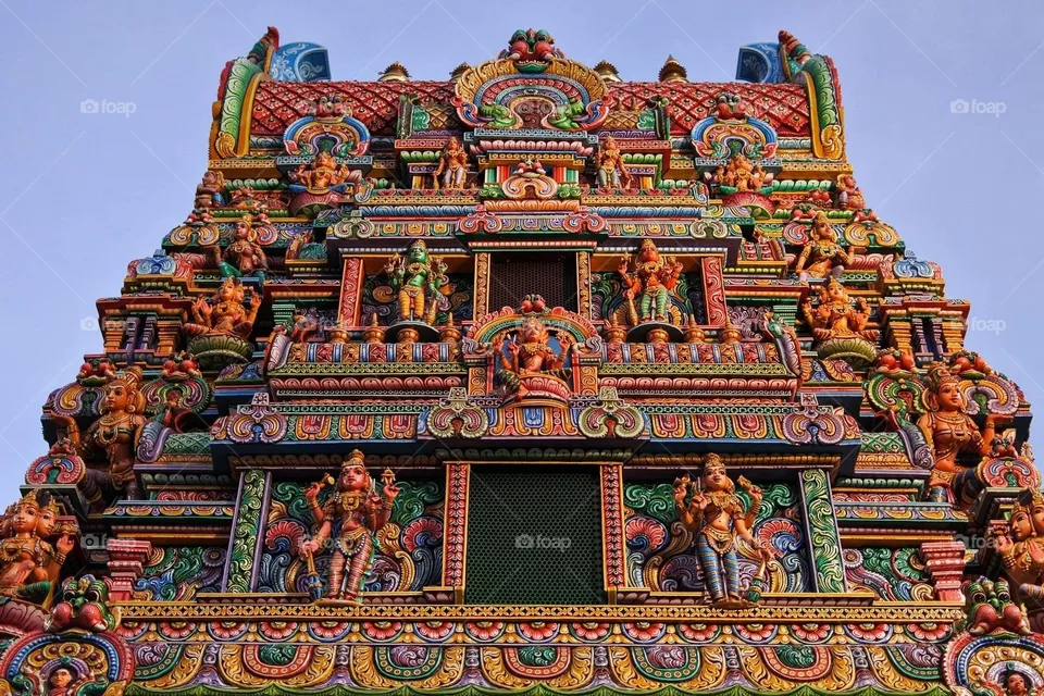 Old temple in India 