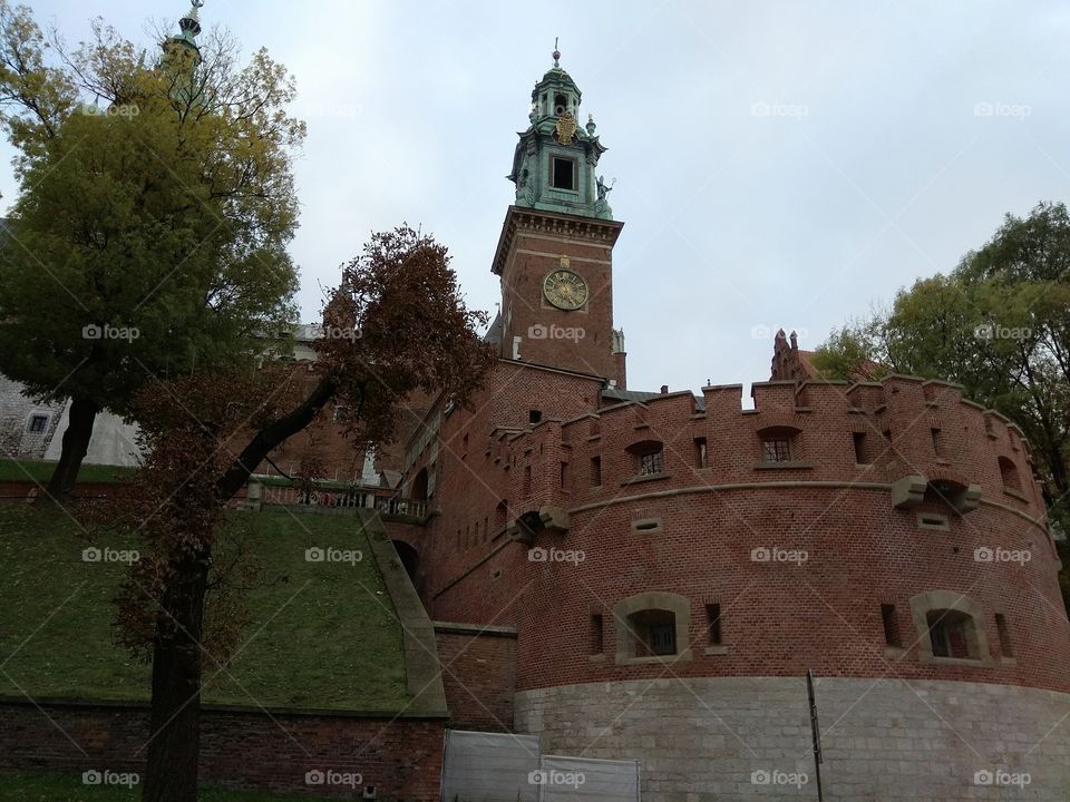 Kraków Wawel castle Poland