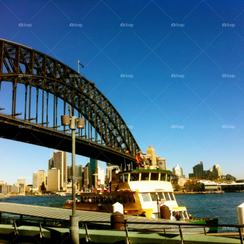 bridge harbour ferry australia by fairybelle