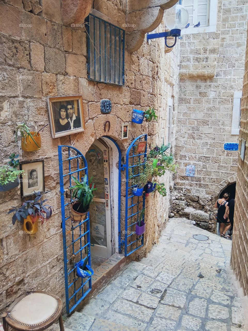 In some places plants become the integral part of the architecture!

Tel Aviv, Jaffa