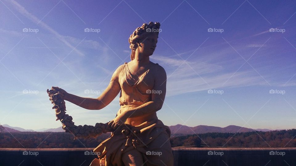 Statue at Biltmore 