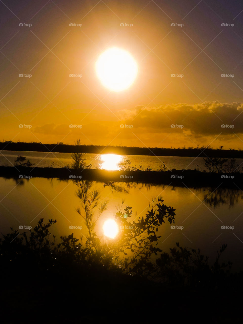 Sunset on Little Torch