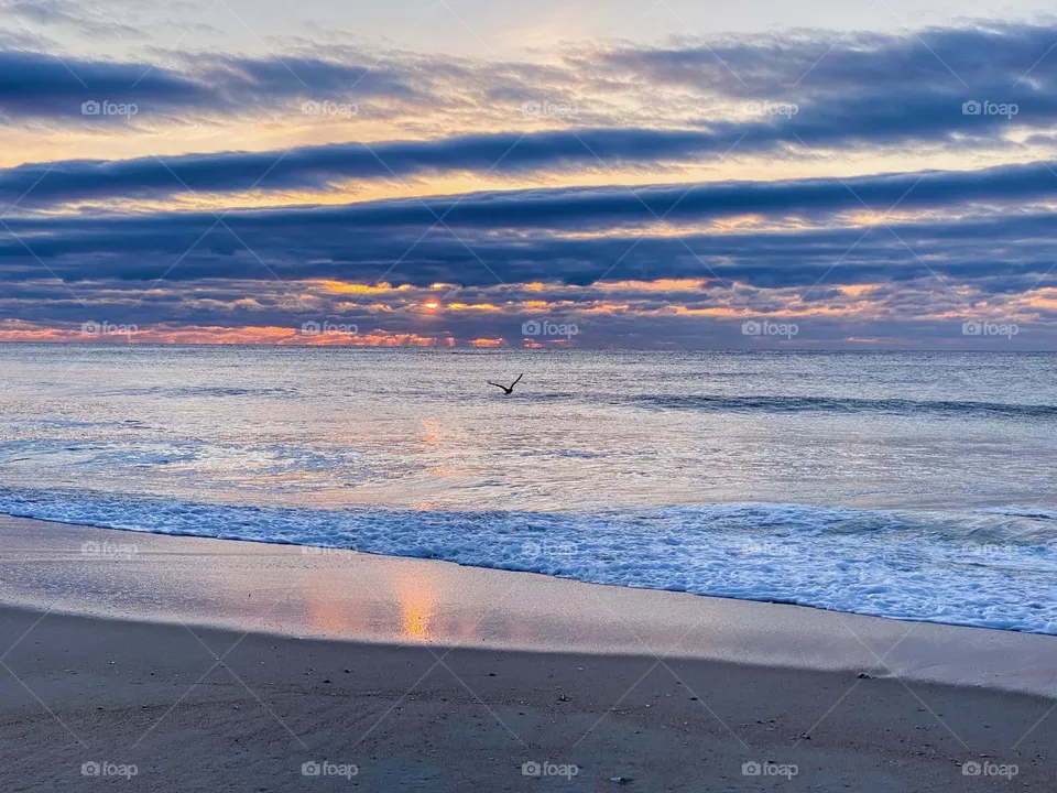 Ocean sunset