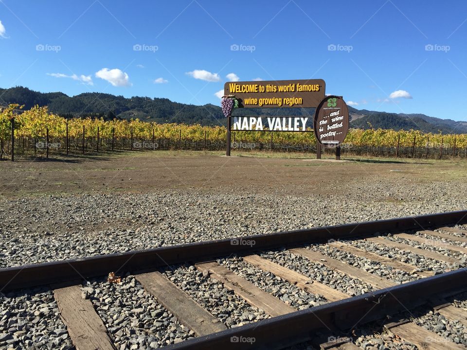 Napa Valley Sign