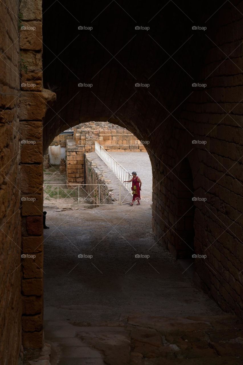 Roman Architecture. Tarragona. Catalonia. 