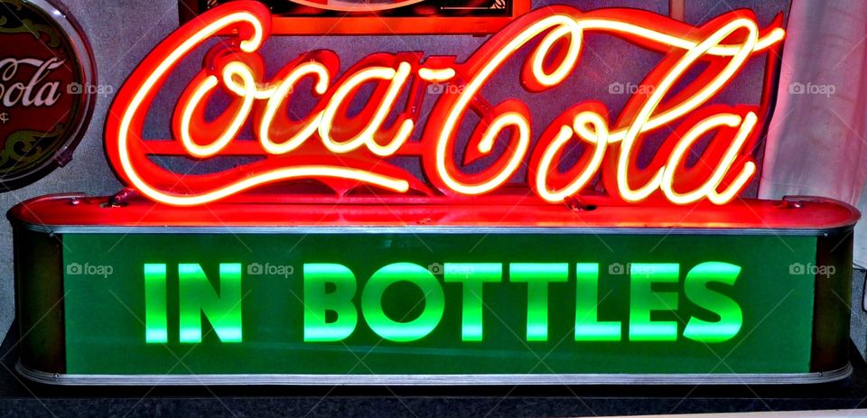 Coca cola sign in Atlanta