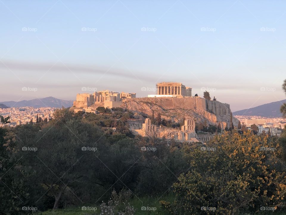 Acropolis of Athens, Greece. History, city, architecture, 