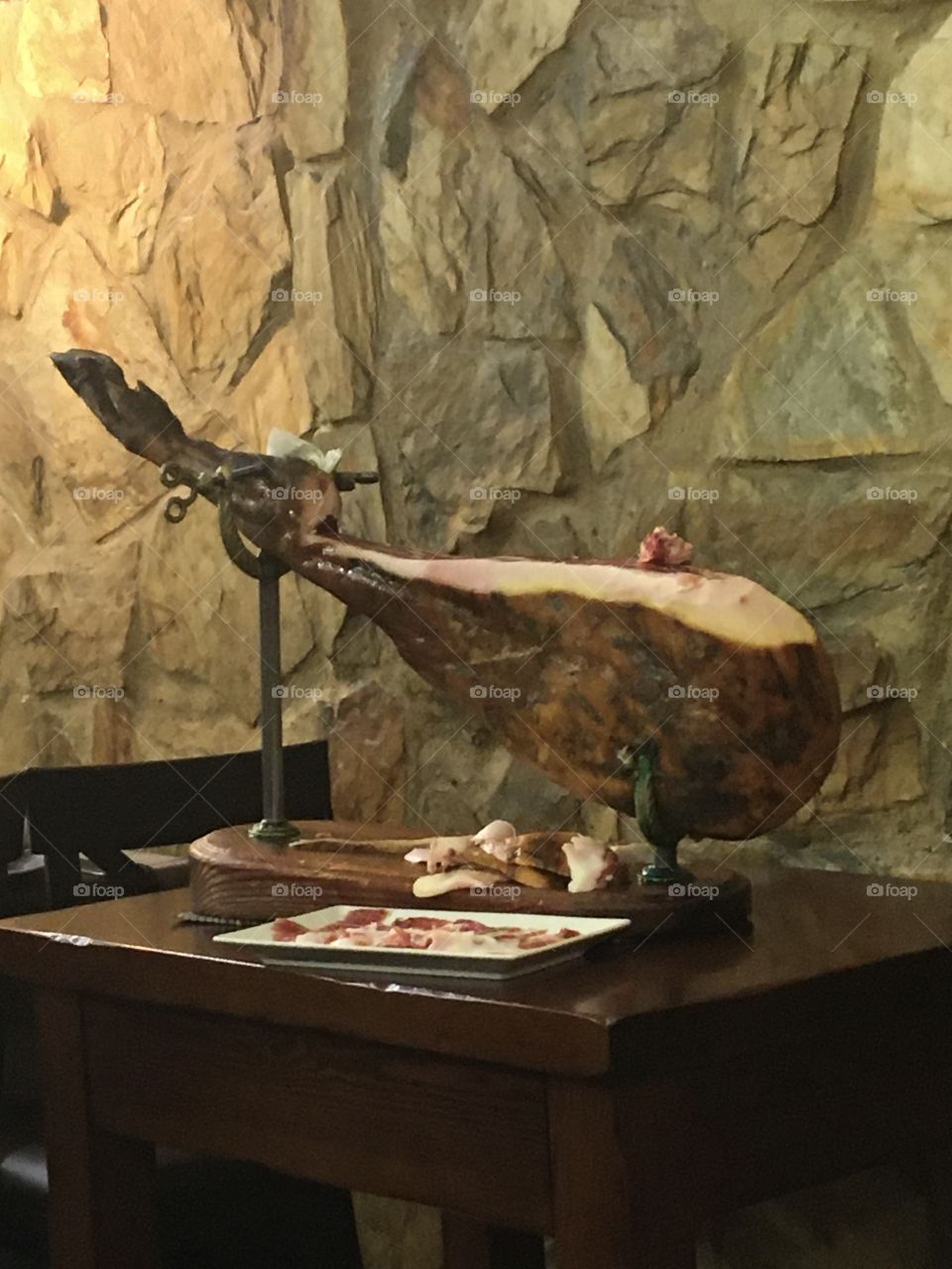 Iberico ham