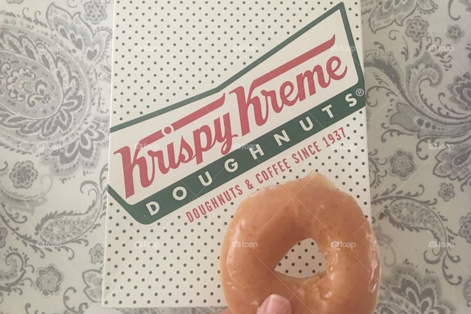 Krispy Kreme doughnuts will always be my weakness. 