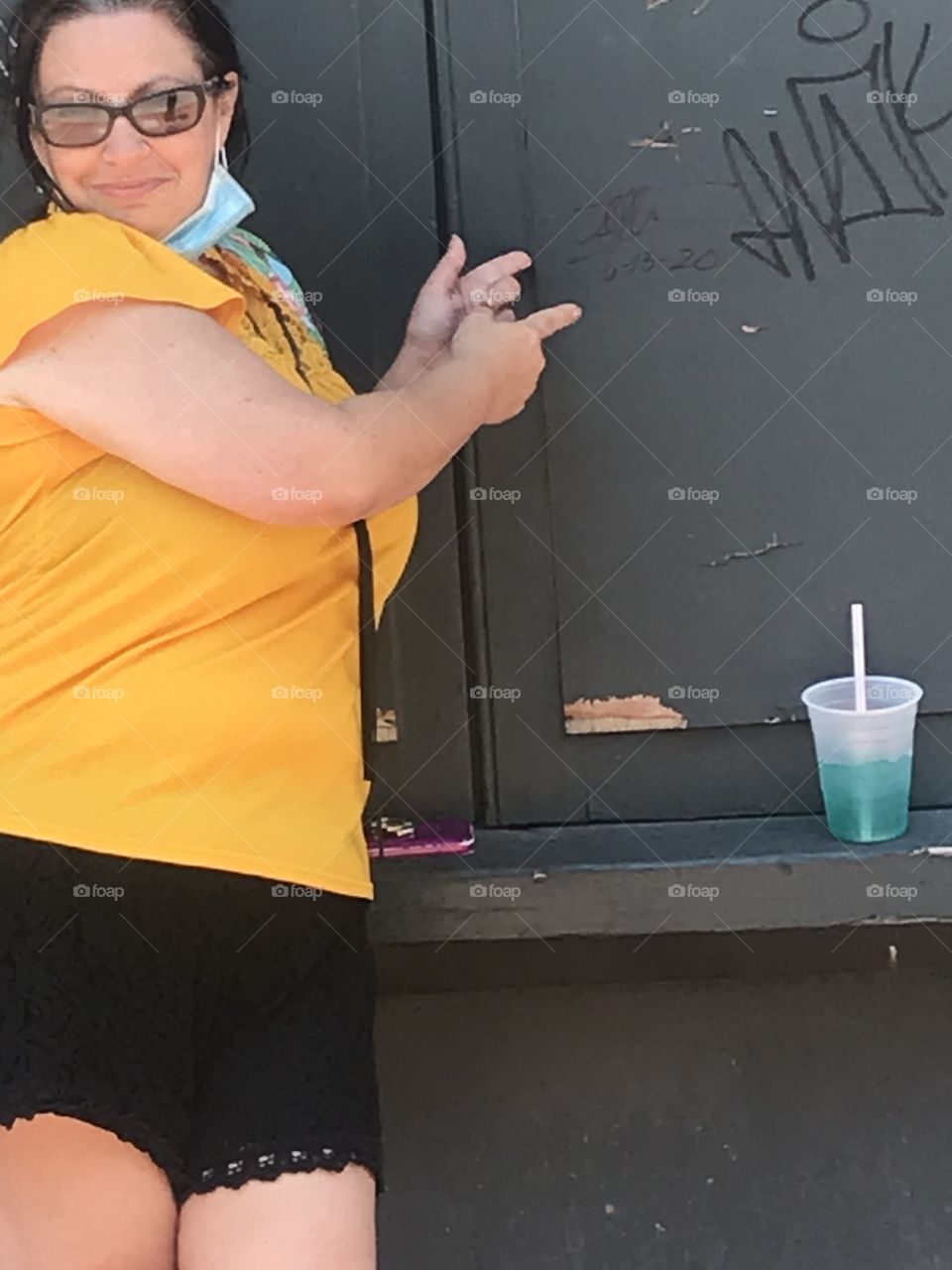 Tagged my name in New Orleans 