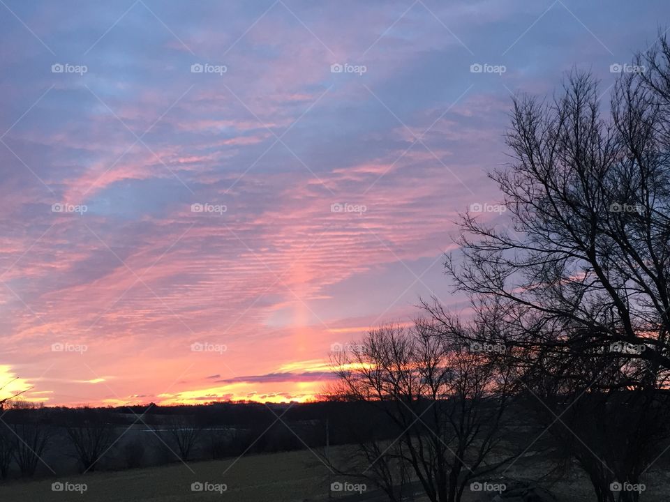 Pastel Sunrise - Landscape