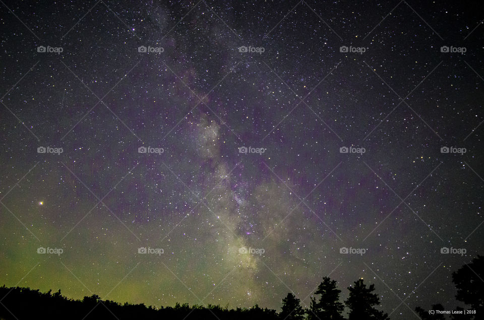 Milky Way over Colorado