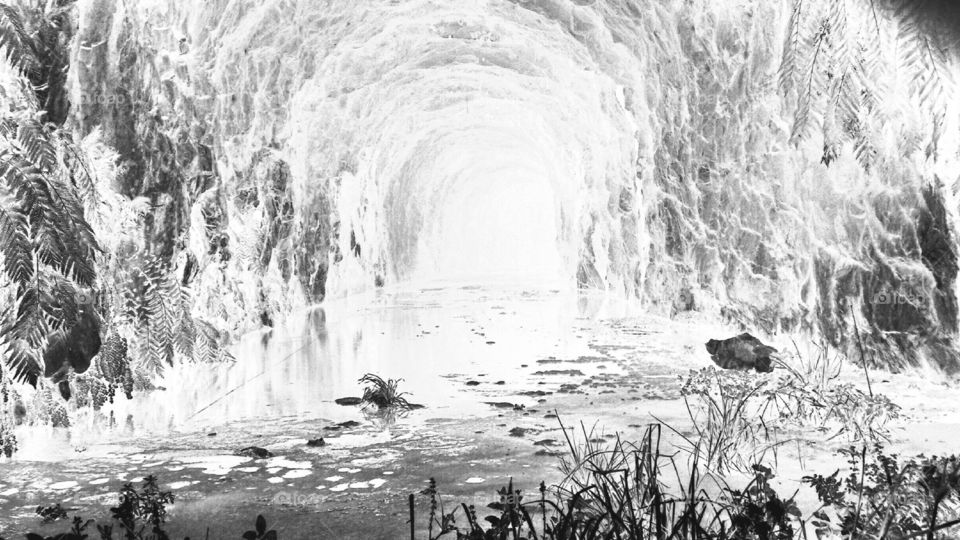 cave. playing around with photos